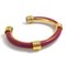 Bangle Bracelet in Leather from Hermes, Image 1