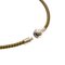 Leather Brown and Green Tea Choker from Hermes, Image 4