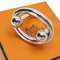 Scarf Ring in Silver Metal from Hermes 2