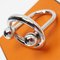Scarf Ring in Silver Metal from Hermes 4
