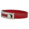 Puspusu Bangle in Silver and Red Metal from Hermes 2