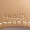 Collar Touareg de cuero beige y plata de Hermes, Imagen 8
