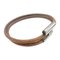 Brown Leather Turni Lady's Bracelet from Hermes 3