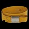 Hermes Artemis Brazalete Notación Tamaño M Chevre Sistema amarillo Accesorios de metal plateado Producto vendido, Imagen 1