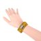 Hermes Artemis Bracelet Notation Size M Chevre Yellow System Silver Metal Fittings Sold Product, Image 6