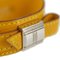 Hermes Artemis Bracelet Notation Size M Chevre Yellow System Silver Metal Fittings Sold Product 3