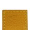 Hermes Artemis Brazalete Notación Tamaño M Chevre Sistema amarillo Accesorios de metal plateado Producto vendido, Imagen 5