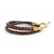 Choker Necklace in Leather from Hermes, Image 3
