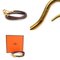 Choker Necklace in Leather from Hermes 5