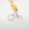 Tourbillon Horsebit Silk Cord Orange Necklace from Hermes 4