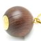 Metal & Wood Serie Wood Ball Pendant Necklace from Hermes 4