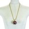 Metal & Wood Serie Wood Ball Pendant Necklace from Hermes 9