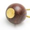 Metal & Wood Serie Wood Ball Pendant Necklace from Hermes 3