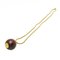 Metal & Wood Serie Wood Ball Pendant Necklace from Hermes 2