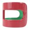 Ano Bangle Plastic Pink Green Bicolor from Hermes 3