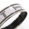 HERMES Email Cloisonne/smalto, Braccialetto in metallo nero, viola chiaro, argento, bianco, Immagine 4