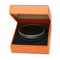 D Silver and Black Bangle from Hermes 1