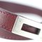 Kelly Bracelet Leather Bordeaux Double G Engraved from Hermes, Image 6