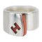 Candy Ring Notation Size 52 Silver 925 Orange from Hermes, Image 3