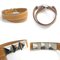 Bracelet Medor Leather/Metal Brown/Silver from Hermes 4