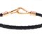 Jumbo Bracelet in Pink Gold and Leather from Hermes, Image 2