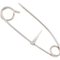 Pin Brooch in Sterling Silver from Hermes, Image 3