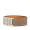 Bracelet Bangle in Brown Leather from Hermes 2