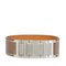 Bracelet Bangle in Brown Leather from Hermes 1