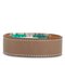 Bracelet Bangle in Brown Leather from Hermes 3