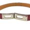 Rotes Kelly Armband von Hermes 7
