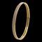 HERMES Uni Bangle Bracelet Gold/Etoupe, Image 1
