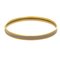 HERMES Uni Bangle Bracelet Gold/Etoupe 2