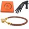 Jumbo H Bracelet in Leather from Hermes 2