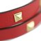 Medor Anfini Clute Double Tour Bracelet Notation Size T2 Vaud Swift Red Series Gold Bangle Metal Fittings C Engraved from Hermes 6