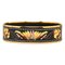 Enamel Gold Plated Lady's Bangle from Hermes 3
