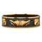 Enamel Gold Plated Lady's Bangle from Hermes 1