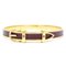 Jumping Bangle in Brown and Gold from Hermes 1