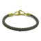 Jumbo H Bracelet in Gold Plated Leather from Hermes 2