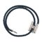 Tournis Tresse Bracelet Leather Navy Silver Hardware Braided Double from Hermes 3