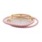 HERMES Luli Bracelet Size T2 Leather Metal Pink Gold Chaine d'Ancle Double Tour Braided, Image 3