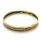 HERMES bangle bracelet enamel accessory belt pattern cloisonne gold blue yellow plated ladies accessories 4