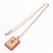 Pendant Necklace in Orange Gold from Hermes 3
