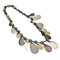 Buffalo Horn & Silver Women's Necklace from Hermes 1