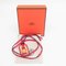 Metal and Leather Okelly Pendant Necklace from Hermes 8