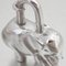 Cadena Animal Motif Elephant Silver Charm Pendant Womens Mens from Hermes 3