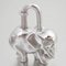 Cadena Damen Herren Silber Charm Anhänger mit Tiermotiv Elefant von Hermes 2