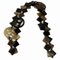 Collar de accesorios de marca HERMES Lena Buffalo Horn marrón natural para mujer, Imagen 8