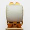 HERMES Collier Dosian bracelet P engraved white x gold leather studs, Image 9