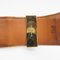 HERMES Collier Dosian bracelet P engraved white x gold leather studs, Image 10