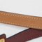 HERMES Bracelet Bangle Leather Cadena O'Kelly Z Engraved Red Brown T2 Made in France Accessories Jewelry 7